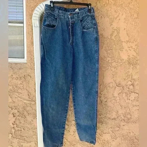 Zena Jeans Mom High Light Blue 90s Vintage Size 10 - Picture 1 of 12